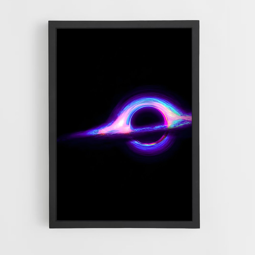 Poster Trou Noir Lumineux (vue 2)